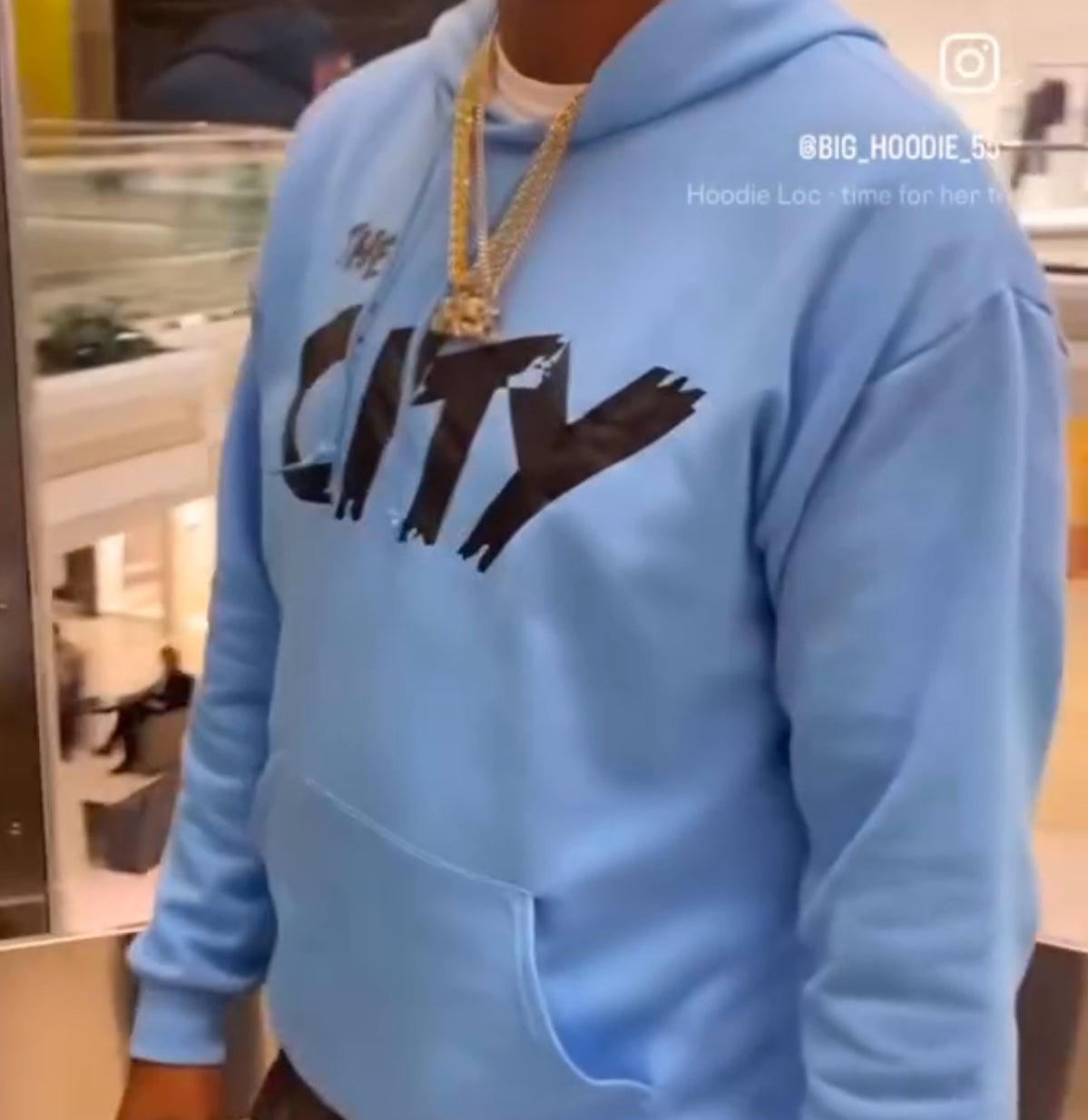 Carolina Blue CITY Hoodies